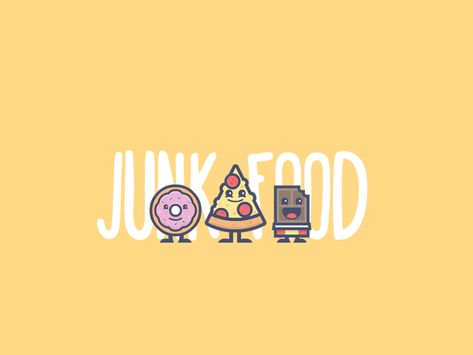 Junk food dribbble Pizza Donut, Donut Illustration, Food Animation, Food Gifs, Chocolate Pizza, Motion Graphs, Edit Video, Food Illustration, Motion Graphic