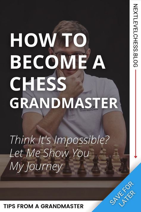 Becoming a chess grandmaster is hard. Winning the world chess championship is only one of the required steps - it is really a constant search for how to play chess better! Enjoy these tips from the professional chess player behind Next Level Chess How To Win Chess, Chess Grandmaster, Chess Rules, Chess Championship, Chess Quotes, Business Books Worth Reading, Chess Tactics, Learn Chess, Chess Moves