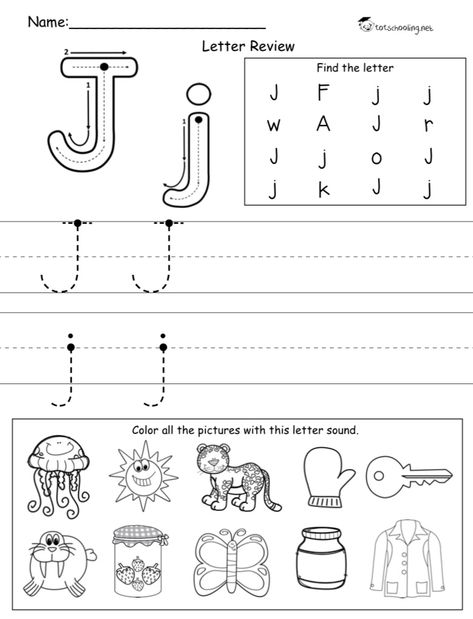 Preschool Alphabet Book, Letter J Activities, Preschool Alphabet Letters, English Classroom Posters, Drawing Classes For Kids, Handwriting Worksheets For Kids, Alphabet Activities Kindergarten, Letter Recognition Worksheets, Fun Worksheets For Kids