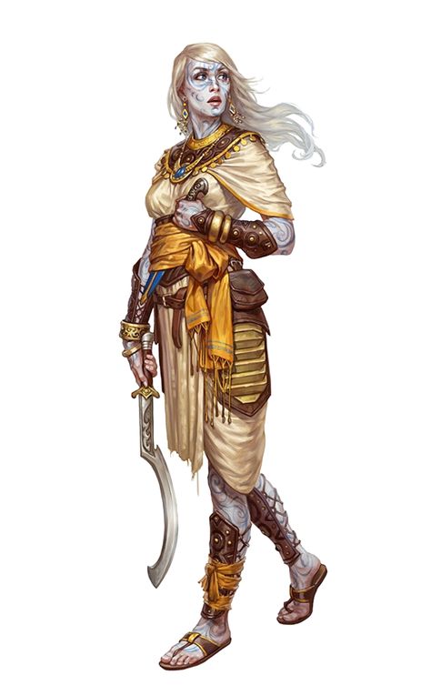 Female Sylph Cleric of Horus - Pathfinder PFRPG DND D&D 3.5 5E 5th ed d20 fantasy Mystic Creatures, Pathfinder Character, Heroic Fantasy, Fantasy Races, Dungeons And Dragons Characters, Warrior Princess, Arte Fantasy, Fantasy Rpg, Fantasy Inspiration