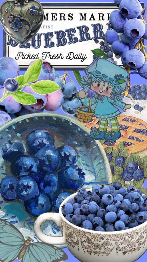 #blueberry #blueberrymuffin #summer #fruit #blue #blueaesthetic #nostalgia #food #plants #shufflefyp #shuffleinspo #wallpaper #wallpapers Nostalgia Food, Blueberry Wallpaper, Iphone Wallpaper Themes, + Core + Aesthetic, Blue Berry Muffins, Summer Fruit, Blue Aesthetic, Strawberry Shortcake, Blueberries