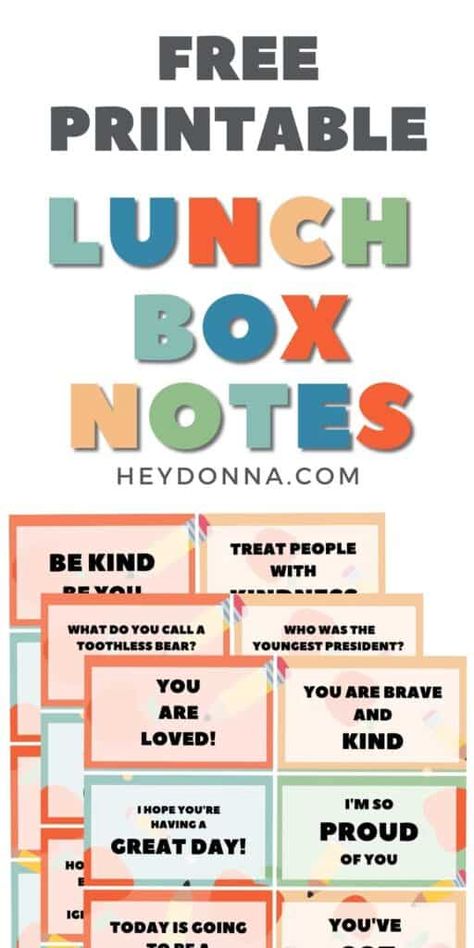 Print these cute and fun notes to slip into your kids lunch box when they need a little encouragement (or a giggle!) Free Printable Lunch Box Notes, Encouraging Quotes For Kids, Lunch Box Notes For Kids, Fun Notes, Printable Lunch Box Notes, Lunch Notes, Free Lunch, Printable Notes, Lunch Box Notes