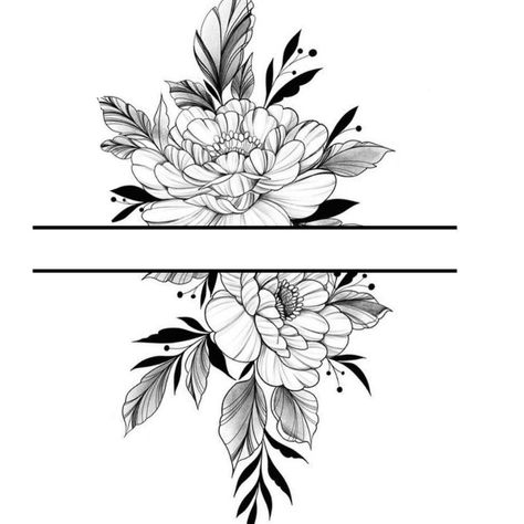 Flower Band Tattoo, Tattoo Designs Skull, Tattoo Designs Floral, Tattoo Designs Black And White, Tattoo Designs Watercolor, Tattoo Designs Mandala, Tattoo Designs Traditional, Tattoo Designs Japanese, Tattoo Designs Geometric