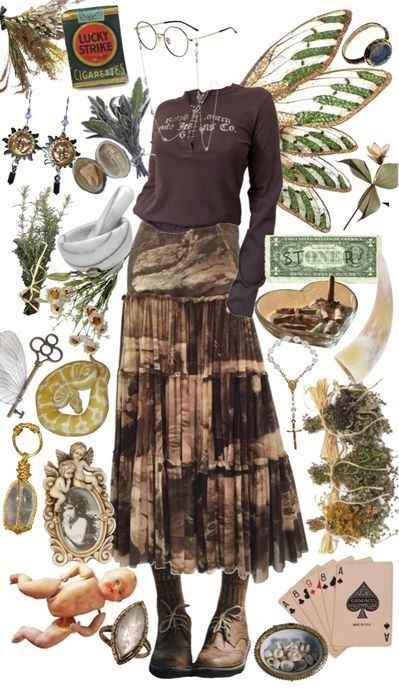 Witchy Fairy Aesthetic Outfits, Elf Core Aesthetic Outfits, Earthy Grunge Outfits Winter, Fawncore Outfit, Changelingcore Outfit, Witchy Core Outfits, Fairy Core Outfits Winter, Elf Core Outfit, Hippy Grunge Outfits