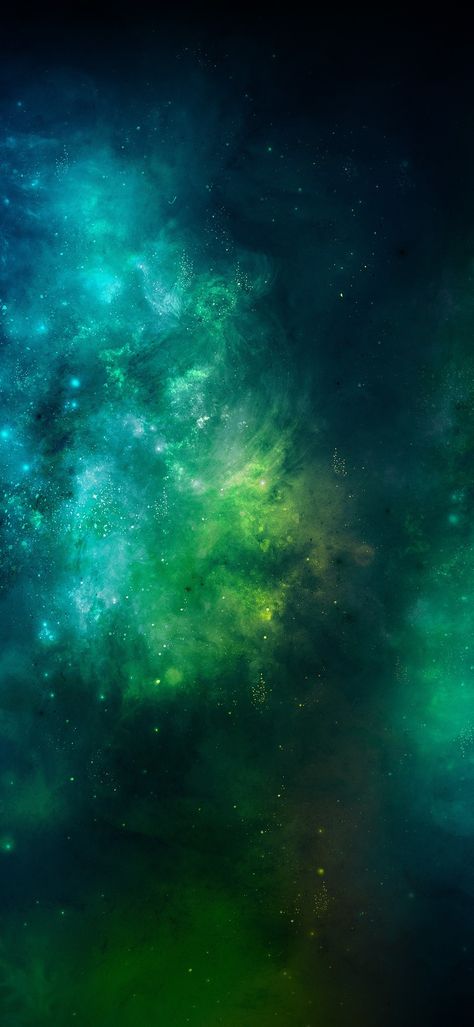 Green Sky Aesthetic Wallpaper, Green Clouds Wallpaper, Green Space Wallpaper, Green Space Aesthetic, Green Galaxy Wallpaper, Blue Green Gradient Background, Ipad Wallpaper Landscape, Dark Green Wallpaper Aesthetic, Green Ombre Background