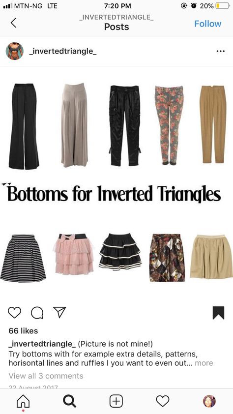 Inverted Triangle Outfits Aesthetic, Body Shape Outfits, Triangle Outfits, Inverted Triangle Body Shape Fashion, Inverted Triangle Body Shape Outfits, Triangle Body Shape Fashion, Inverted Triangle Fashion, Triangle Body Shape Outfits, Inverted Triangle Outfits