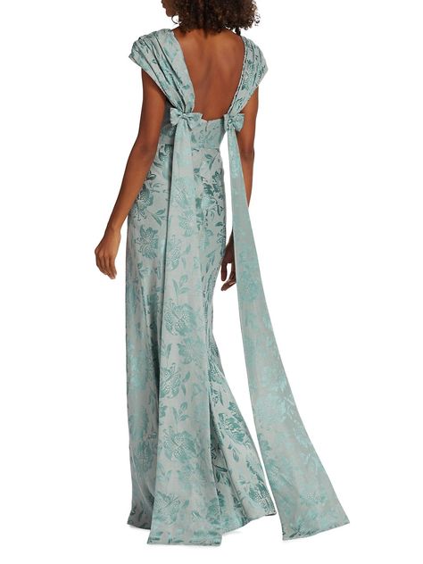 Shop Markarian Florence Floral Jacquard Gown | Saks Fifth Avenue Jacquard Gown, Floral Jacquard, Wedding Stationary, Mother Of The Bride Dresses, Mother Of The Bride, Saks Fifth, Saks Fifth Avenue, Florence, Evening Gowns