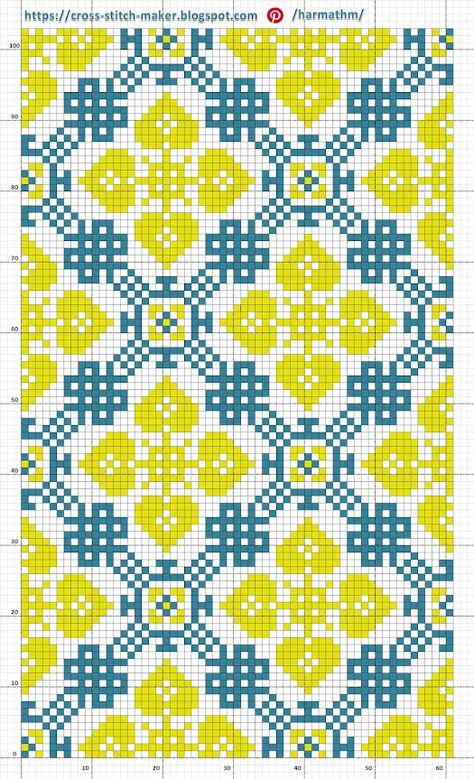 Phulkari Design, Cross Stitch Patterns Modern, Geometric Cross Stitch, Rose Cross Stitch Pattern, Mosaic Tile Patterns, Monogram Cross Stitch, Stitch Witchery, Bargello Needlepoint, Cross Stitch Geometric