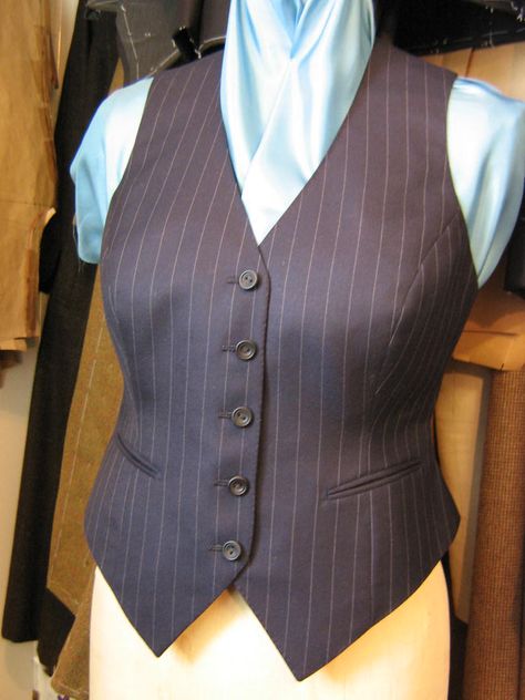 Ladies bespoke waistcoat Female Waistcoat, Savile Row Tailoring, Waistcoat Designs, Ladies Shorts, Women Suits, Waist Coat, Blazer Jackets For Women, Woman Suit Fashion, Bespoke Tailoring