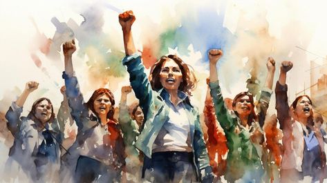 Photo celebrating women empowerment and ... | Premium Photo #Freepik #photo Women's Day 8 March, Womens Equality, Celebrating Women, Sky Art Painting, 8 March, Women Leaders, Sky Art, 8th Of March, Female Entrepreneur