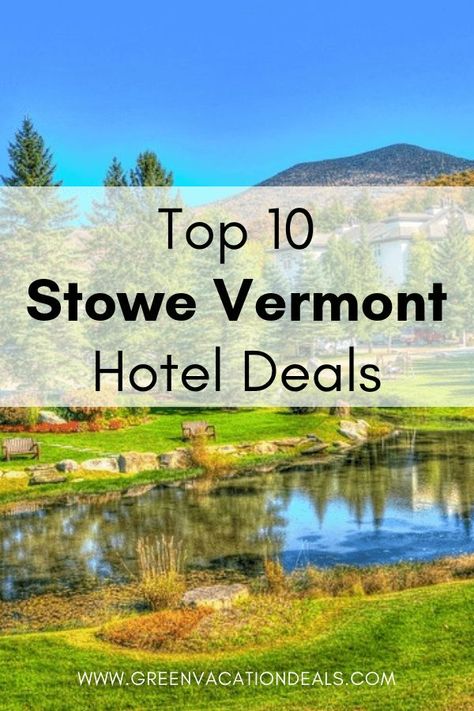 Stowe, Vermont is a great place to visit in autumn for fall foliage & winter for skiing & snowboarding. Book a #Stowe vacation now & save up to 21% on top hotels: Commodores, Topnotch Resort, Green Mountain Inn, Field Guide, Sun & Ski Inn & Suites, Grey Fox, Mountain Road, Town & Country; Stowe Motel & Snowdrift, etc. #Vermont #Fallfoliage #falltravel #autumn #travel #hiking #skiing #snowboarding #snowboard #ski #wintersports #wintertravel #traveldestination #trip #mountains #vacation #getaway Family Ski Vacation, American Travel Destinations, Road Town, Mountains Vacation, Autumn Travel, Stowe Vermont, Travel Bucket List Usa, Ski Vacation, Grey Fox