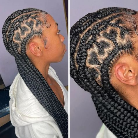 cornrows for teenage girls Plaits Hairstyles Black, 2 Pigtails, Black Teenage Girl, Easy Natural Hairstyles, Cornrows Braids For Black Women, Good Quality Wigs, Bubble Ponytail, Marley Hair, Plaits Hairstyles