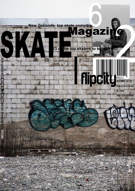 magazine cover # skateboarding Urban Magazine Cover, Magazine Cover, Magazine, Photoshop, Home Decor Decals, Photography, Design