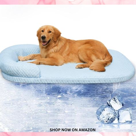 Dog Cooling Mat Memory Foam Cooling Fabric Dog Crate Bed with Pillow, Removable Washable Cover Dog Mattress for Large Medium Dogs and Cats Kennel Pad Pet Bed, 48’‘ x 30’‘
Amazon Affiliate Dog Mattress, Dog Cooling Mat, Dog Crate Bed, Cat Kennel, Crate Bed, Neck Support Pillow, Puppy Accessories, Cervical Spine, Play Outside