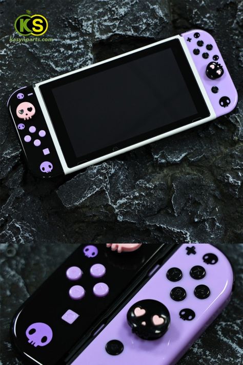 Purple Nintendo Switch, Switch Aesthetic, Disney Princess Toys, Gamer Girls, Future Games, Mushroom Jewelry, Princess Toys, Video Gaming, Gaming Room Setup