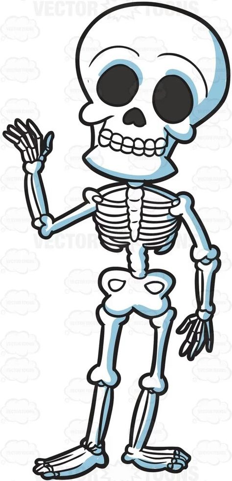 Simple Skeleton Drawing, Skeleton Head Drawing, Skeleton Cartoon, Sugar Skull Drawing, Skeleton Clipart, Cartoon Skeleton, Bigfoot Art, Skeleton Drawings, Cute Skeleton