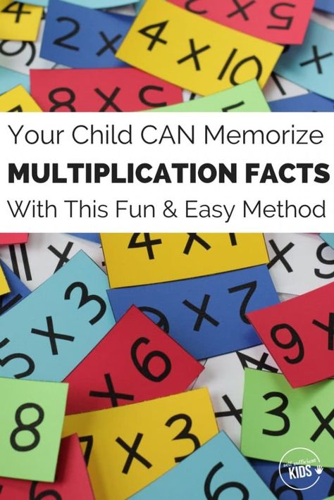 Do you want your child to learn his multiplication math facts quickly? This method really works! Even for students who have been struggling to learn their math facts for years. Learning Multiplication Facts, Learn Multiplication, Multiplication Tricks, Multiplication Strategies, Learning Multiplication, Teaching Multiplication, Math Multiplication, Math Strategies, Math Methods