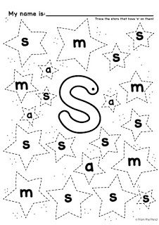 FREE - Letter S Worksheet | #FromThePond #Phonics #Alphabet #PrintableWorksheet #FreePrintable #TeacherFreebie #Freebie Sound S Activities, Letter S Kindergarten, Letter S Activities For Preschool, Letter S Worksheet, S Worksheet, Preschool Letter S, Letter S Crafts, Letter S Activities, Letter S Worksheets