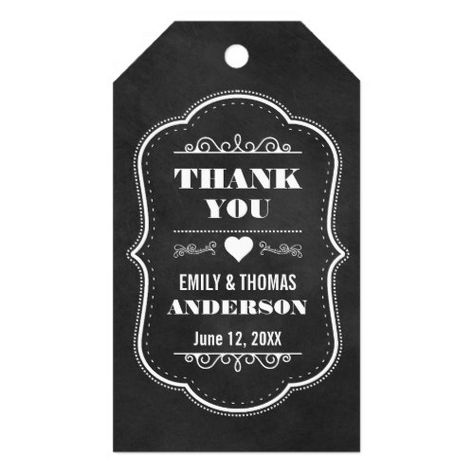 Wedding Thank You Favor Chalkboard Gift Tags Happy New Year Chalkboard, New Year Chalkboard, Chalkboard Gift Tags, Wedding Chalkboards, Chalkboard Theme, Modern Wedding Ideas, Couple Presents, Wedding Gift Tags, Wedding Products