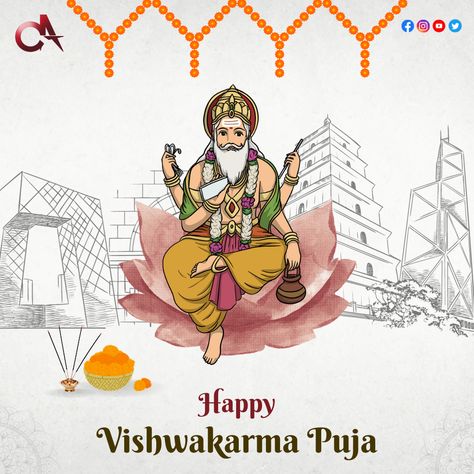 Let's Build a Better Tomorrow, Together! We at Cross Angle Interior, wish you and your family a prosperous and blissful Vishwakarma Puja 🙏⚒ #happyvishwakarmapuja #crossangleinterior #vishwakarmapuja2023 #lordvishwakarma Vishkarma Puja, Vishwakarma Puja Wishes, Tomorrow Together, Vishwakarma Puja, Dental Marketing, A Better Tomorrow, Better Tomorrow, Tomorrow Will Be Better, Let It Be