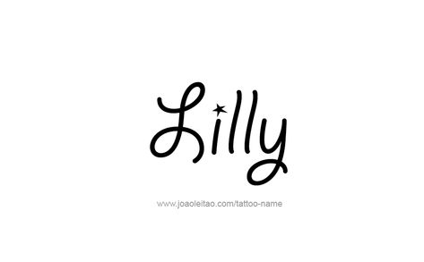 Lilly Name, Lilly Tattoo Design, Lillies Tattoo, Aesthetic Names, Alcohol Aesthetic, Name Tattoo Designs, Bullet Journal Mood, Name Tattoo, Name Tattoos