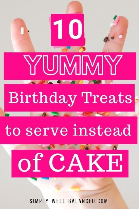 Wondering how to celebrate a birthday without cake? With these simple birthday cake alternatives for your next party.  The perfect dessert ideas for kids, teens and adults. Fun ideas like the donut tower. #birthday #birthdayparty #kids #birthdayideas #desserts #kidsparty Alternative Desserts For Birthday, Birthday Cake Substitute Ideas, Birthday Cake Alternatives For Adults, Birthday Cake Alternatives For Kids, Alternative Birthday Cake Ideas, Simple Party Ideas, Birthday Cake For Teens, Birthday Cake Alternatives, Birthday Themes For Adults