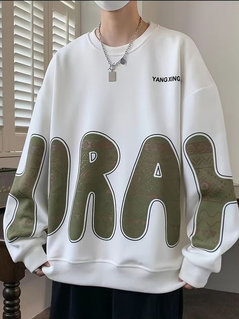 I am loving this. it is long and fits perfectly. will def be buying more colours.. Trendy Hoodies Men, Men Hoodies Outfit Style, Streetwear Hoodie Design, Sweatshirts Streetwear, Hoodie Illustration, Street Style Outfits Casual, Graphic Jackets, Streetwear Ideas, Sweatshirts Men