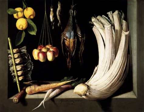 Juan Sanchez Cotan, Photo Still Life, Arts And Crafts Wallpaper, Subject Of Art, Spanish Artists, Gcse Art, Caravaggio, Natural Forms, Design Museum