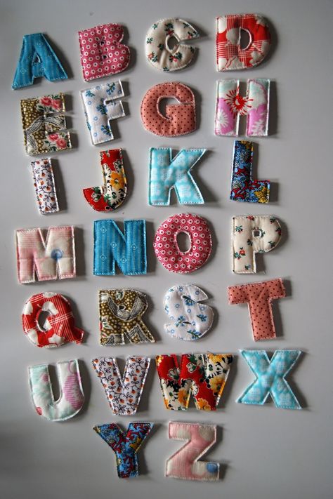 Decorative alphabet letters