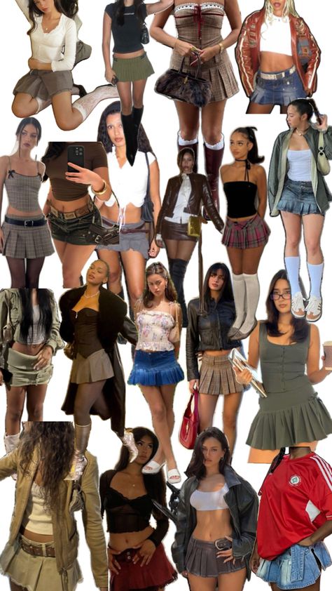 Find Ur Style, 90s Party Outfit, Cool Wardrobe, Outfits With Skirts, 2000s Party, All Aesthetic, 90s Outfits, Outfit Inspired, 90s Outfit