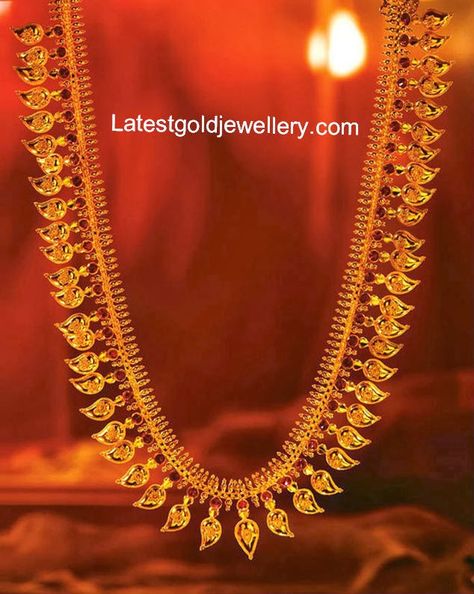 gold mango mala Tanishq Jewellery Gold Necklaces, Mango Mala Jewellery, Tanishq Jewellery, Necklaces Indian, Mango Design, Mango Mala, Latest Gold Jewellery, Mala Jewelry, Bridal Jewelry Vintage