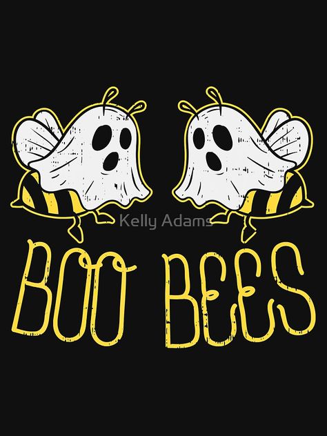 "Boo Bees Funny Halloween Matching Couple Costume For Her" T-shirt by vantovn | Redbubble Boo Bees Svg, Diy Halloween Shirts, Bumble Bee Art, Bee Nails, Boo Bees, Bee Svg, Funny Couple Shirts, Halloween Matching, Couple Costume