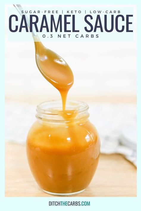 Keto Bakes, Keto Sauce, Salted Caramel Sauce Recipe, Keto Condiments, Tartiflette Recipe, Caramel Sauce Recipe, Sauces Recipes, Keto Sauces, Keto Baking