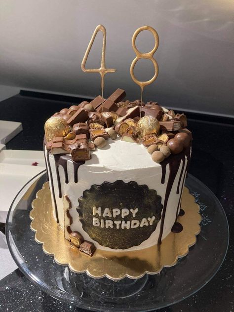 48th Birthday Cake, Tailgate Desserts, Desserts Quick, 48th Birthday, 48 Birthday, Quick Food, Birthday Cake Ideas, Cake Images, Cakepops