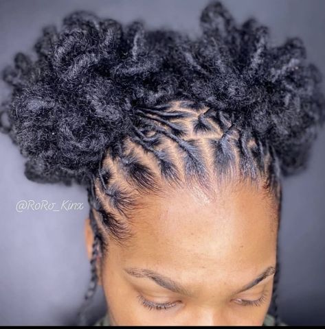 Micro Braids Styles, Two Buns, Short Locs Hairstyles, Space Buns, Dreads Styles, Micro Braids, Dread Hairstyles, Dreadlock Hairstyles, Locs Hairstyles