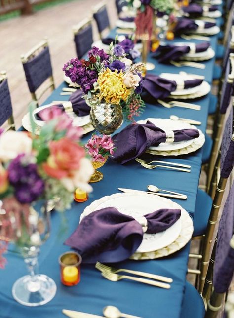 Plum Navy Wedding, Navy Wedding Table, Rustic Resort, Fall Wedding Colors October, Wedding Colors Fall, October Wedding Colors, September Wedding Colors, October Wedding Dresses, Wedding Heaven