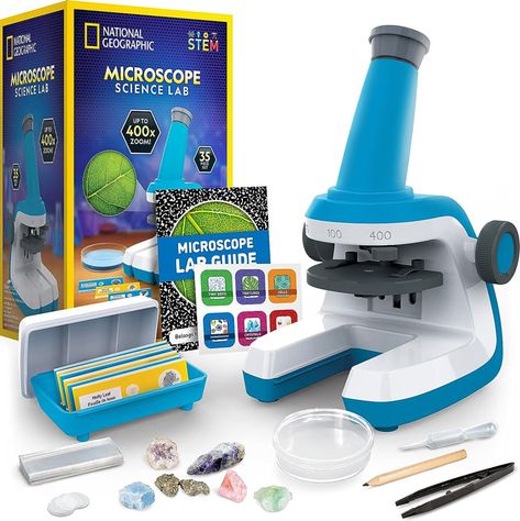 Microscope For Kids, Microscope Kids, Science Kits For Kids, Stem Lab, Stem Kits, National Geographic Kids, Microscopes, Stem For Kids, Rock Minerals