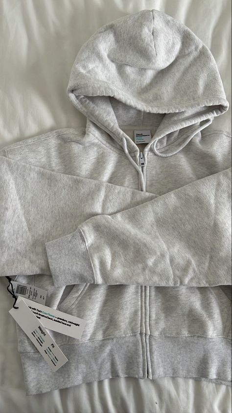 Tna Hoodie, Day List, Outfit Inspo Summer, Preppy Outfit, Christmas 2023, Zipper Hoodie, Christmas Wishlist, Grey Hoodie, Style Ideas