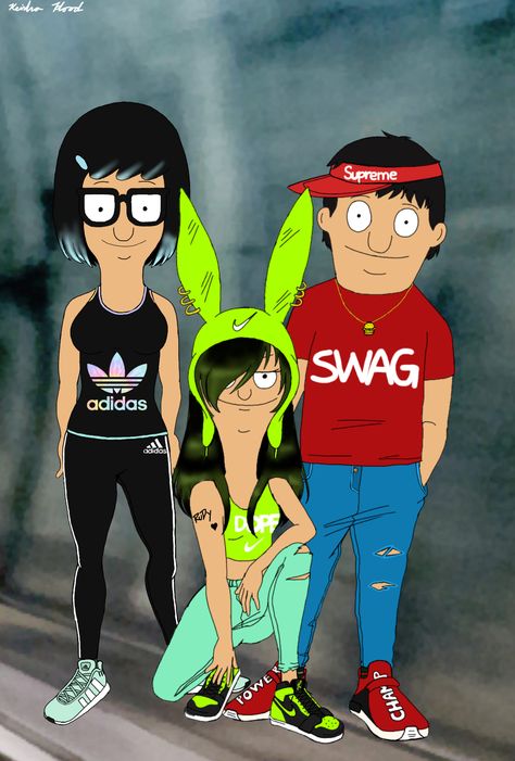 Tina Belcher X Jimmy Jr, Jimmy Junior And Tina, Jimmy Jr, Bobs Burgers Wallpaper, Jimmy Junior, Bobs Burgers Funny, Bobs Burgers Characters, Bobs Burger, Tina Belcher