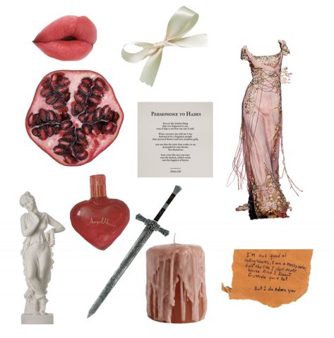 persephone moodboard <3 | pls credit me if u share on any other platforms !! Persephone And Aphrodite, Persephone Fashion Aesthetic, Aphrodite And Persephone, Magazine Work Aesthetic, How To Feel Like Persephone, Modern Persephone Outfit, Persephone Aesthetic Outfit Modern, Persephone Color Palette, Persephone Archetype