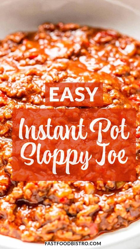 Make Sloppy Joe in your Instant Pot. A super easy and fast recipe. Serve on a slider, in a roll, or a tortilla. Best Sloppy Joes, Instant Pot Sloppy Joes, Sloppy Joes Recipe, Slider Buns, Best Instant Pot Recipe Instant Pot Sloppy Joes, Best Sloppy Joes, Sloppy Joe Recipe, Joe Recipe, Sloppy Joes Recipe, Slider Buns, Best Instant Pot Recipe, Instant Pot Recipe, Sloppy Joe