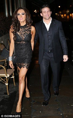 Alex Reid and fiancée Nikki Manashe get amorous at engagement party #dailymail Misguided Dress, Cleansing Spell, Alex Reid, Best Dressed Man, Dress 2015, Love Spells, In November, Sheer Lace, Engagement Party