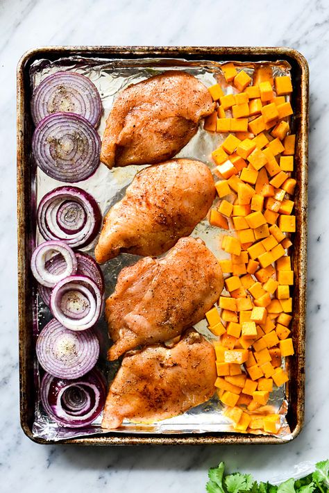 Roasted Chicken, Butternut Squash and Guacamole Rice Bowls | foodiecrush.com Butter Squash Recipe, Chicken Butternut Squash, Pan Roasted Chicken Breast, Pan Chicken Breast, Chicken And Butternut Squash, Chicken Rice Bowls, Rice Bowls Recipes, Roasted Chicken Breast, Butternut Squash Recipes