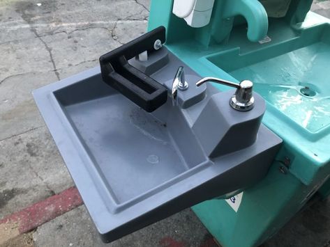 Meet The Free, Public Hand-Washing Stations Popping Up Around SF - Broke-Ass Stuart's Website Washing Station, Hand Washing Station, Emergency Management, A Novel, Paper Towel, Hand Washing, Pop Up, The City, San Francisco