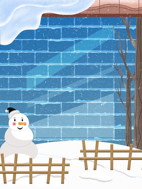 winter,cartoon,lovely,blue brick background,snow,winter,happy winter,snowman,winter morning,background,background material,advertising background material Snow Cartoon Background, Winter Cartoon Wallpaper, Morning Background, Background Snow, Winter Cartoon, Advertising Background, Background Winter, Brick Background, Wallpaper Winter