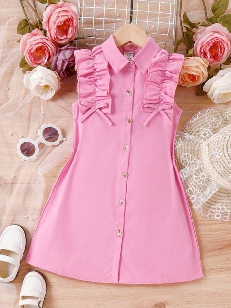 Girls Clothes Design, Baby Girls Dresses, Kids Dress Collection, Girls Dresses Sewing, African Dresses For Kids