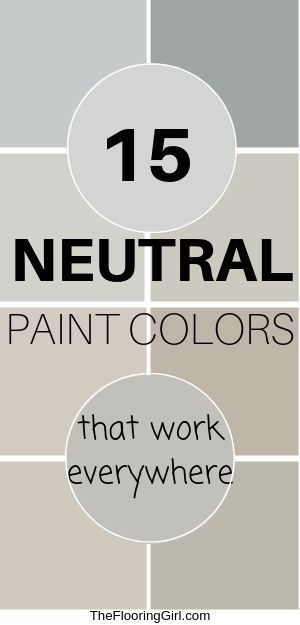 15 Neutral paint colors that work everywhere.  These neutral paint shades work in almost every home and will modernize your style.  #painting #gray #greige #beige #taupe #warmgray #paintcolors Taupe Colour Palette, Taupe Paint Colors, Greige Walls, Beige Paint Colors, Cabin Decorating, Taupe Paint, Tan Walls, Taupe Walls, Greige Paint Colors