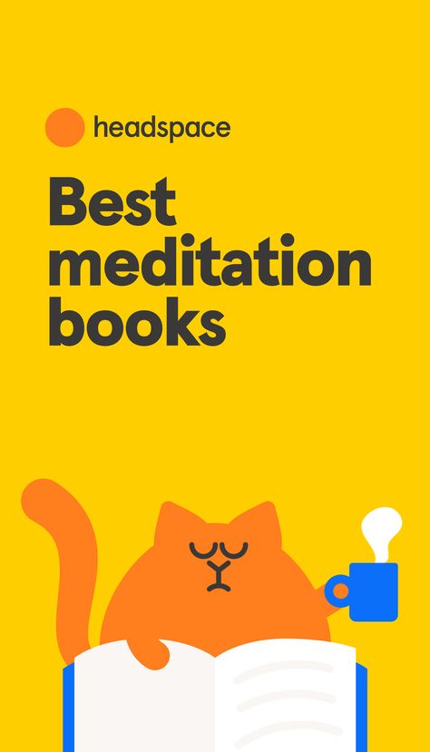 Headspace Illustration, Meditation App Design, Books For Meditation, Andy Puddicombe, Books On Meditation, Headspace Meditation, Books About Meditation, Headspace App, Meditation Infographic Mindfulness