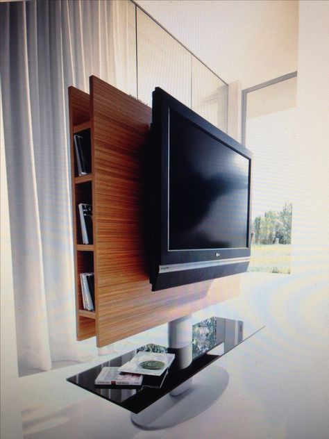 Rotating tv stand Tv Stand Divider, Tv Divider, Tv Stand Room, Tv Island, Rotating Tv Stand, Tv Stand Room Divider, Rotating Tv, Saint Charbel, Bedroom Tv Stand