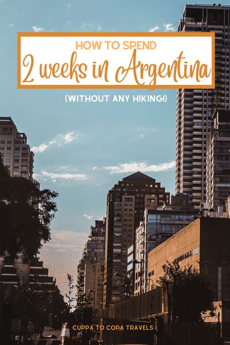 If we only had 2 weeks in Argentina: Itinerary without hikes Argentina Itinerary, Argentina Trip, Spanish Help, Argentina Culture, Argentina Food, Travel Argentina, Visit Argentina, Walking Boots, Trip Ideas